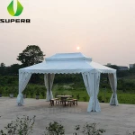 Trade show roman style gazebo garden tent