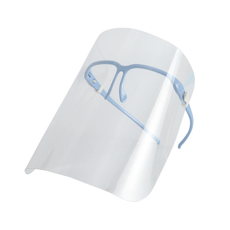 transparent Anti Fog Transparent Facemask Protector Adult Face Wear Glass Frame Head Lip Eye Protection Oil Splash  Face Shield