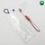 Transparent PVC bag toothbrush with plastic cap and toothpaste good toothbrush travel kit