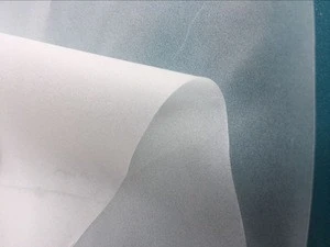 Transparent white breathable TPU Hot melt adhesive film for textile fabric