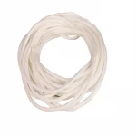 Treated High Temperature  Treated Fiberglass Braided Insulating Sleeving