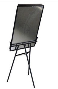 Tripod flip chart with whiteboard