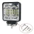 truck lighting system 12v 24v led work light 4.2inch steady on strobe light led truck led work lamp