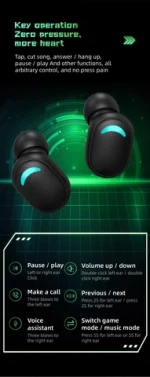 True Wireless Gaming Earphone Headset Headphone G7s Earbuds Oem Mini Tws In Ear Phones Buds Air Noise Cancelling Sport Earbuds