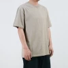 TS182  T-shirt Men 100% Cotton Mens Summer Oversized Boxy Fit Tee Shirt Tops Tee High Street Streetwear