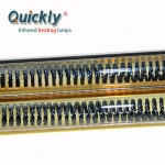 tubular heating element infrared heat lamp for toaster oven
