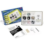 Tumbled Stones Display Natural Geology Rocks Collection Specimens / School Educational Toy Geography Science Teaching Kit