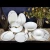 Import Turkish Style 60 pcs Dinnerware Sets Fine Bone China Porcelain Dinner Set Party Wedding Fashionable Tableware Set from China