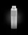 Import twist top UV airless pump bottle acrylic good sealing twist-up airless plastic bottle anti-Oxygen square airless pump bottle from China