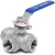 Import Two-position three way high pressure ball valve from China
