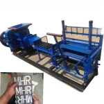 UK Sri Lanka Vacuum Extruder Logo Rotary red Solid Clay Brick Making Machine