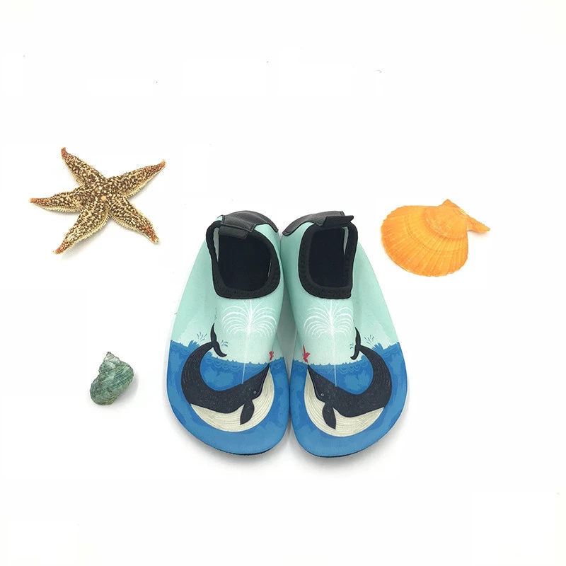 Unisex Barefoot Quick-Dry Aqua Yoga Socks Beach Exercise Shoes for Men Women Kids