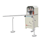 upvc window and door machine corner cleaning machine for pvc profile up and bottom surface
