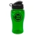 Import USA Made 18 oz Transparent Sports Bottle With Flip Lid - BPA/BPS-free, comes with your logo from USA