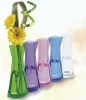Various colors home decoration foldable plastic flower vase XYL-D-V072