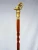 Import Vintage Brass Mystic Raven Head BROWN wooden Walking Cane Stick Christmas gift from India