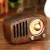 Import vintage decor home Wooden retro radio with mini portable speaker tf sd card from China