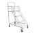 Import Warehouse Moveable Metal Step  Climbing Ladder with  Handrail from China