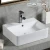 Import Wash Basin One Piece Siphonic Water Closet  Ceramic Bathroom Set from China