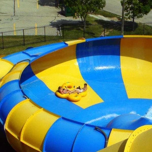 Water park equipment four-people super bowl slide for adults rafting