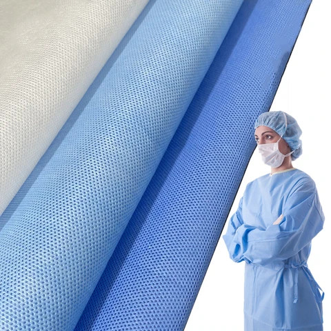 Buy Water Proof 100% Polypropylene Medical Cloth Surgical Gowns Sms ...