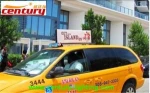 waterproof magnetic car/taxi advertising top light