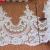 Import Wedding Bridal Lace Appliqued 3D Flower Sequined Dress Embroidered Border Lace Trims For Sewing Apparel Lace Trim from China