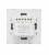 Import WEIWO UK Standard  White one Gang 1 Way with LED Indicator Wall Switch Lighting Electrical Touch Switches  wifi wireless switch from China