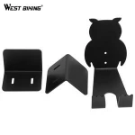 WEST BIKING Owl Bicycle Aluminum Thickened Bike Display Stand Mounted Wall-Mount Rack Export Hitch Bike Hook Wall Mount Bracket