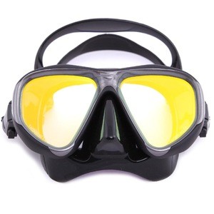 WHALE Mirror Diving Mask With PC+TPR Frame for Scuba Diving Snorkeling Free diving