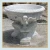 Import White stone cast outdoor decorative pair marble planter flowerpot for sale from China