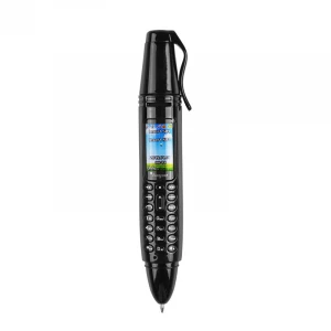 Wholesale 0.96 inch OLED Screen Mini Telefono Unlock Cell Phone Recording Pen Shape Mini Mobile Phones lcds