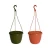 Import Wholesale 10 Inch Round Garden Planting Container Planter Flower Pot Hanging Flower Basket from China