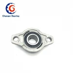 Wholesale 15mm Bore Zinc Alloy Bearing Mounted Shaft Support Flange Pillow Block Bearing KFL002