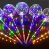 WholeSale 18" LED Bobo Balloon with stick for Valentines Day