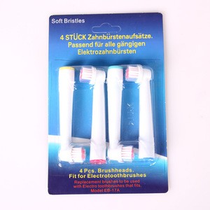 Wholesale Cheap EB-17A Electric Oral Red Brush Hair Toothbrush Heads