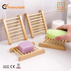 wholesale cheap eco-friendly wood soap dish for bathroom