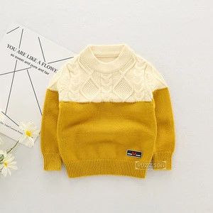 Wholesale Children&#039;s Boutique Clothing Pullover Boys Sweater Design