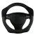 Import Wholesale China leather car steering wheel cover luxury car accessories colored car wheel cover from China