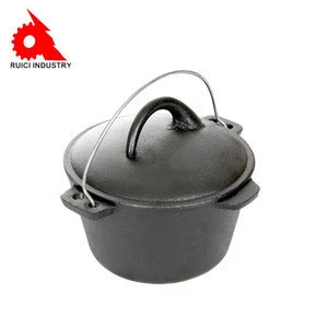 Wholesale China manufacturer color enamel cast iron round dutch oven