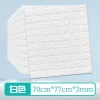 Wholesale color soundproof 3d brick wallpaper foam 3d vinyl wallpaper foam covering panels