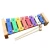 Import Wholesale Colorful Wooden Musical Percussion Instruments Set 8 Tones Portable Piano Keyboard Orff Musical Toys For Kids from China