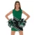 Import Wholesale Customized OEM Services High Quality Polyester Sublimated Girls Cheerleader Uniforms from Pakistan