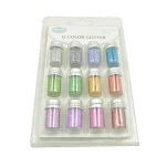 Wholesale glitter shakers DIY crafts fine glitter powder assorted colors for arts, crafts,body,party decoration