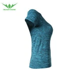 wholesale gym clothes custom women sport fitness clothing  workout t shirts