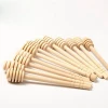Wholesale High Quality Amazon Mini Wood Honey Dipper Sticks with Stirrer