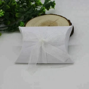 Wholesale High Quality Custom Packaging Paper Pillow Boxes for candy