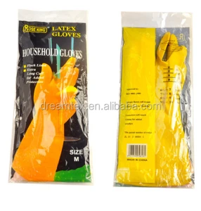 Wholesale High Quality Manufactures Top Glove Latex Glove Rubber Glove For Housekeeping