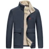 Wholesale High Quality outdoor warm jacket winter coat fleece jackets mens