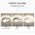 Import Wholesale household modern aluminum round acrylic dimmable luxury led ceiling light from China